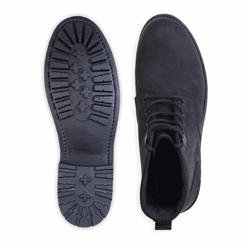 Milwaukee Boot Co. Pfister Plain Toe Boot - Black