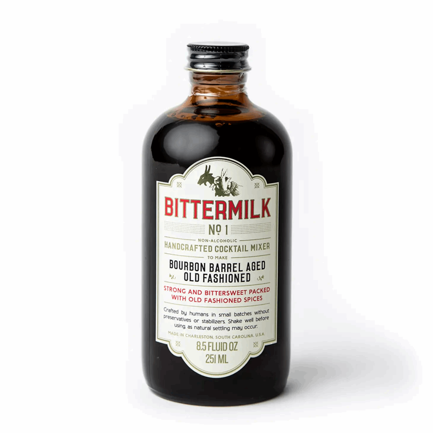 Bittermilk Bourbon Barrel Old Fashioned Mix