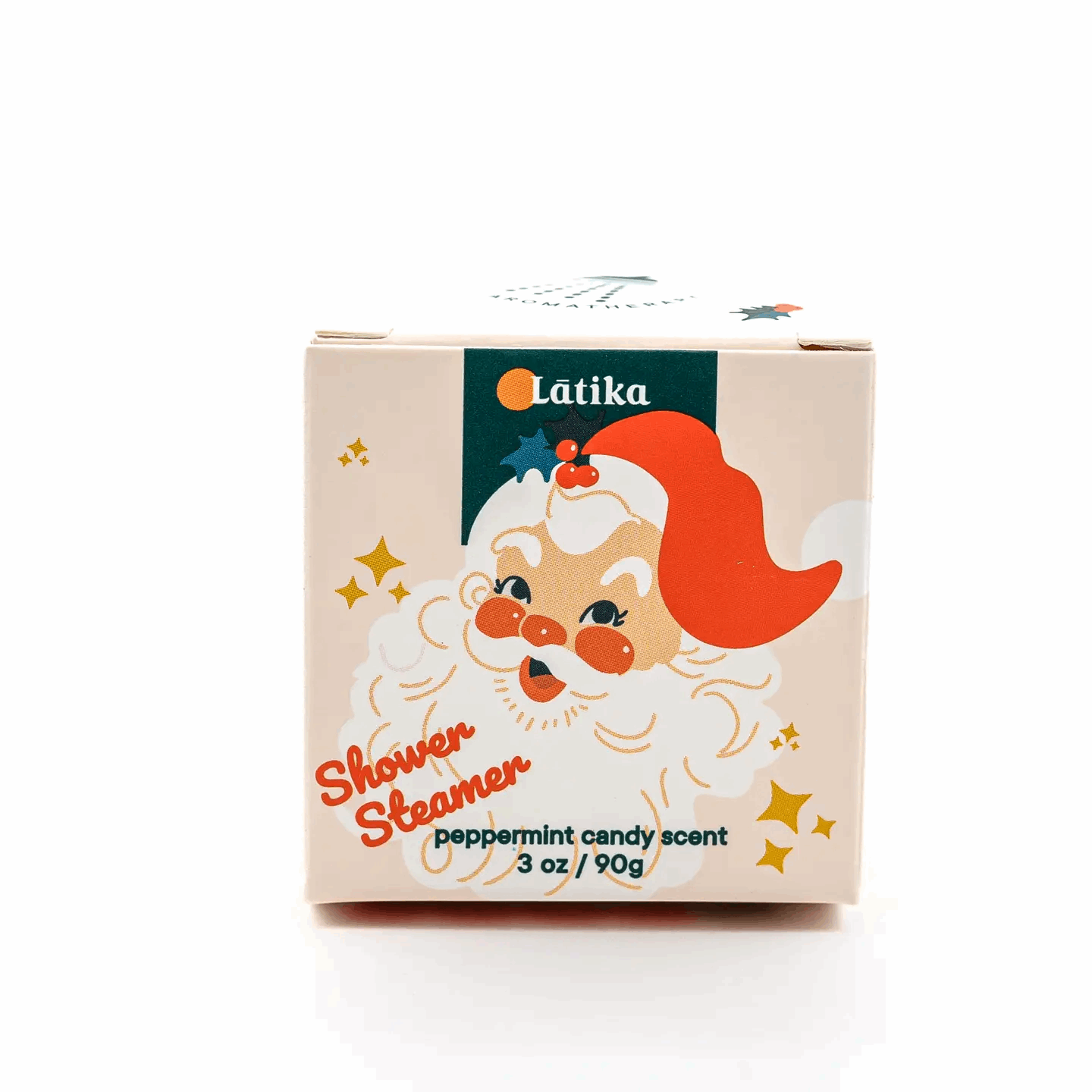 Retro Santa Shower Steamer Cube