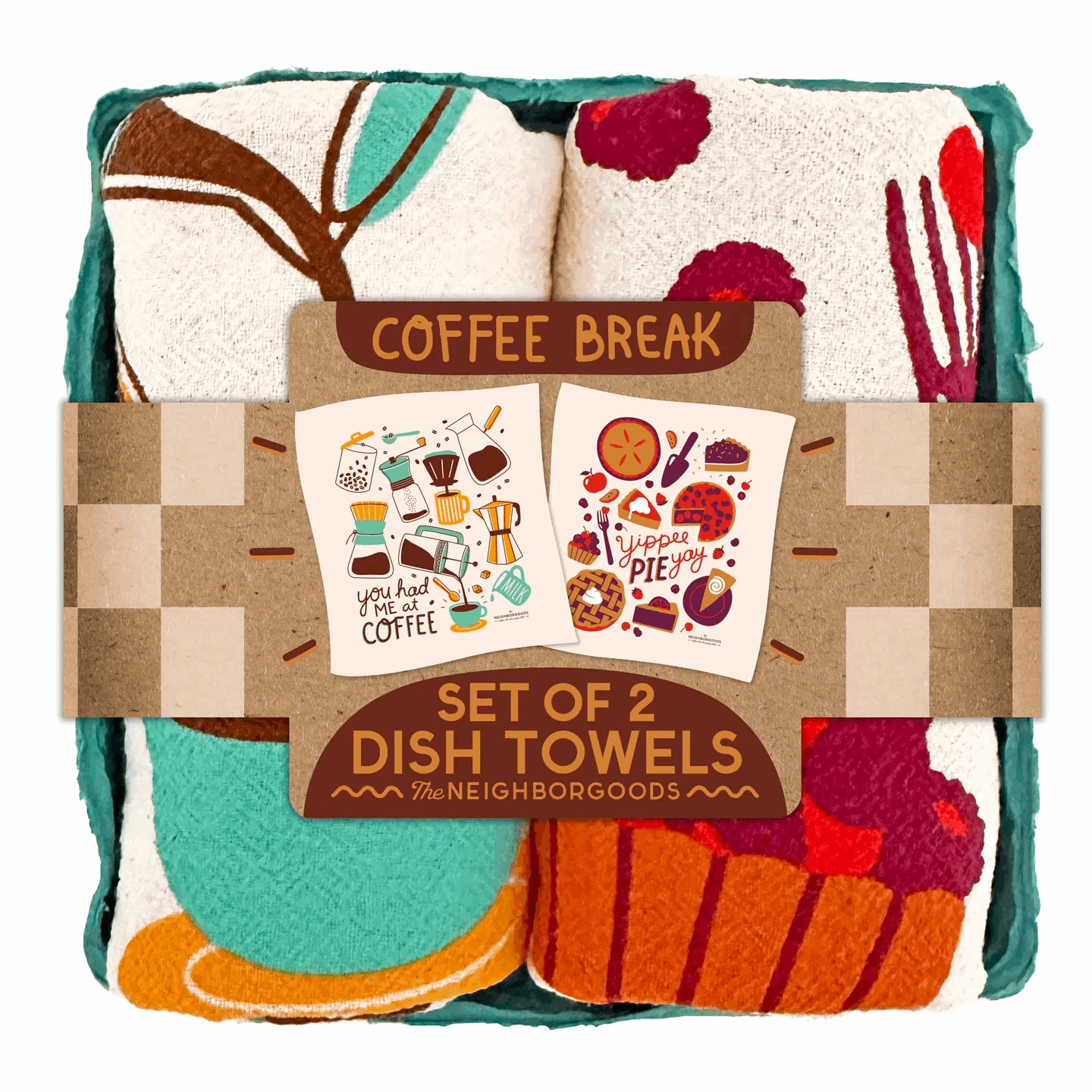 Coffee Break - Tea Towel Set of 2