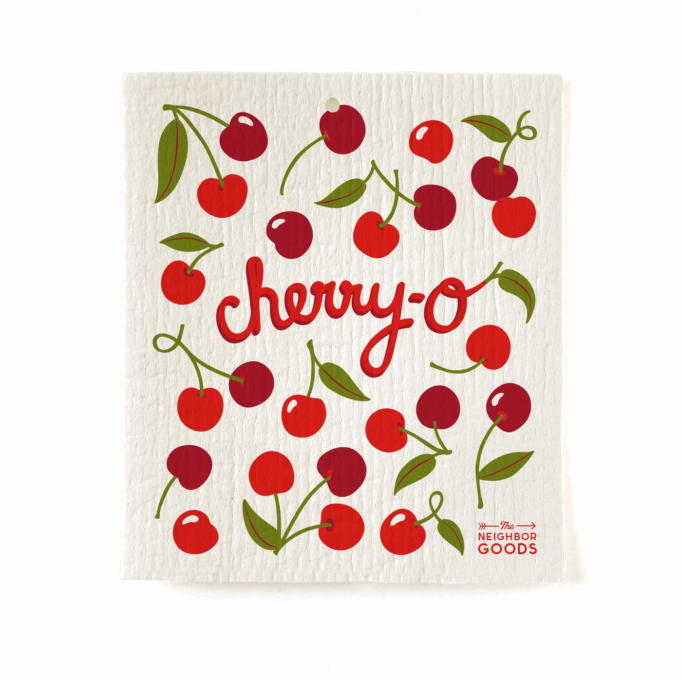 Cherry-O Sponge Cloth