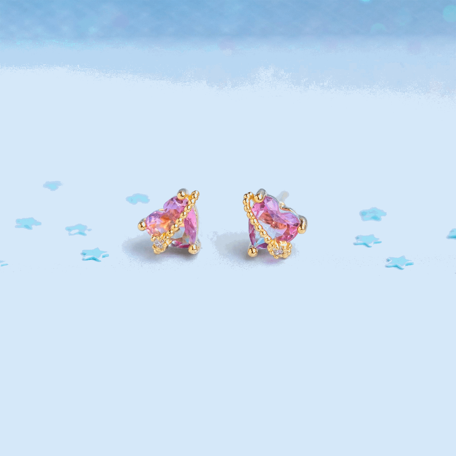 In Love Stud Earrings