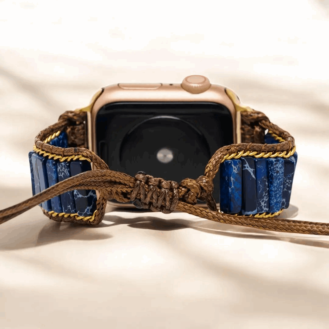 Azure Lapis Lazuli Apple Watch Strap