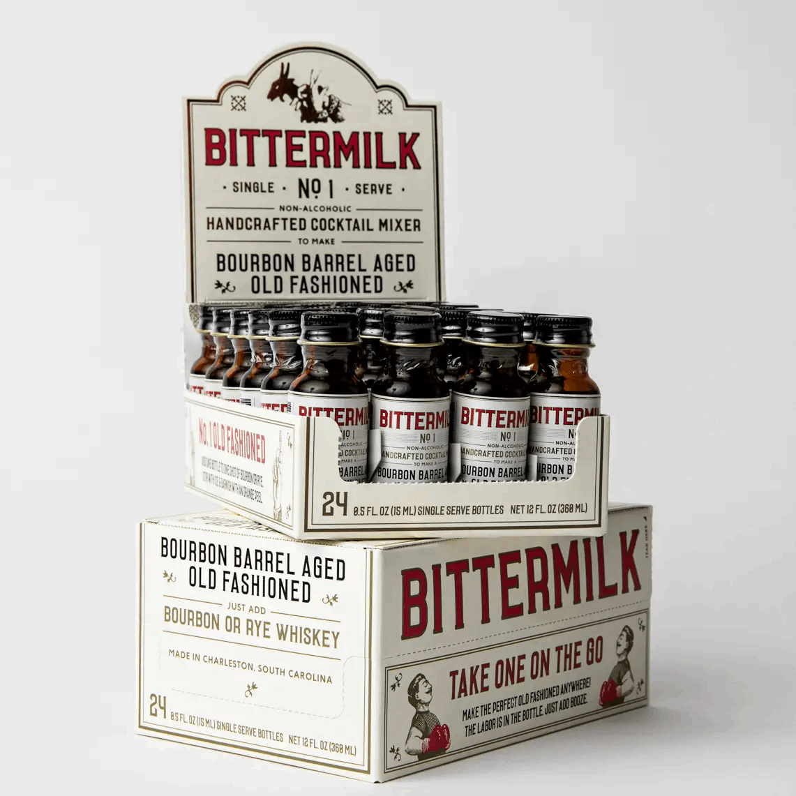Bittermilk Bourbon Barrel Old Fashioned Mix
