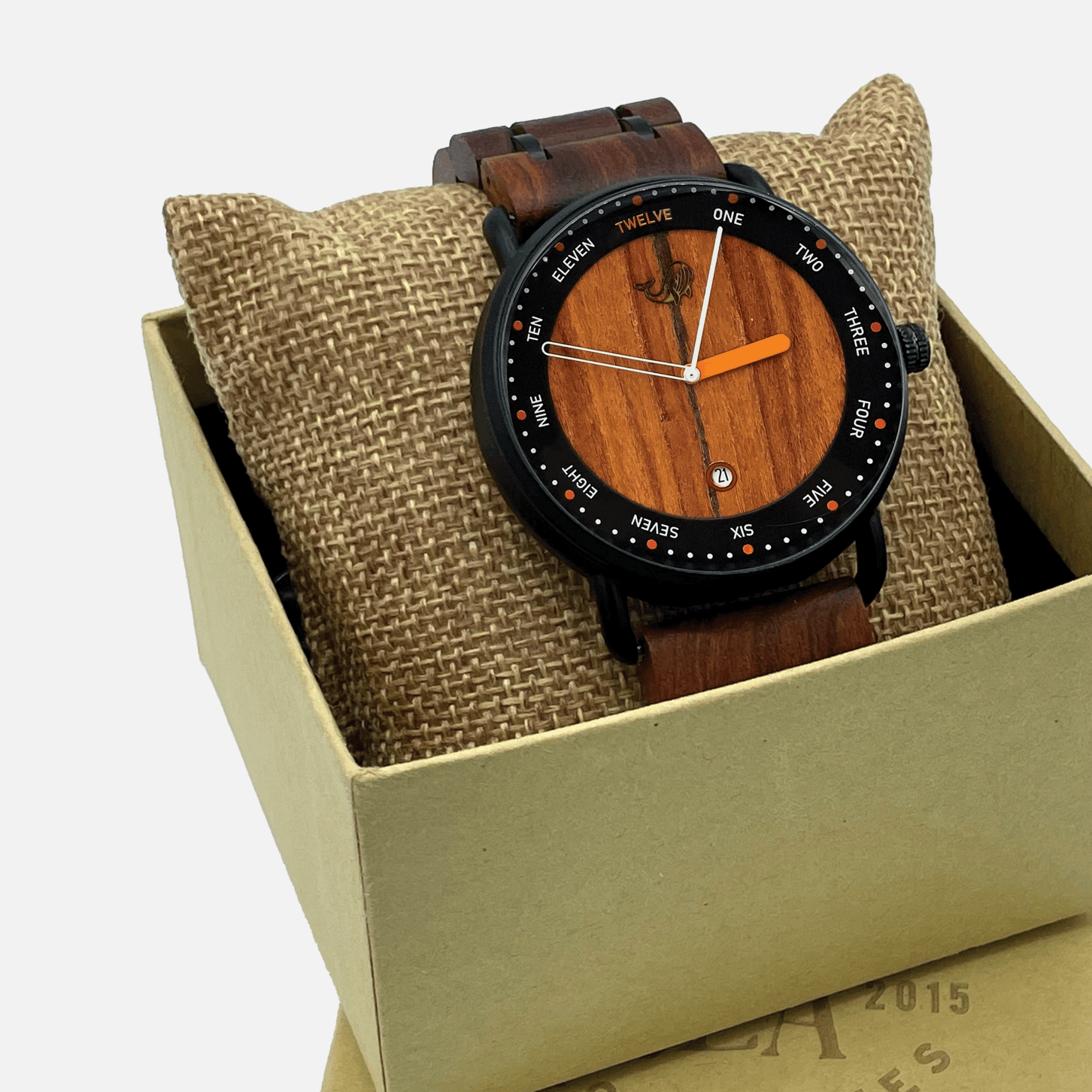 Oliver + The Sea Pacific Wood Watch