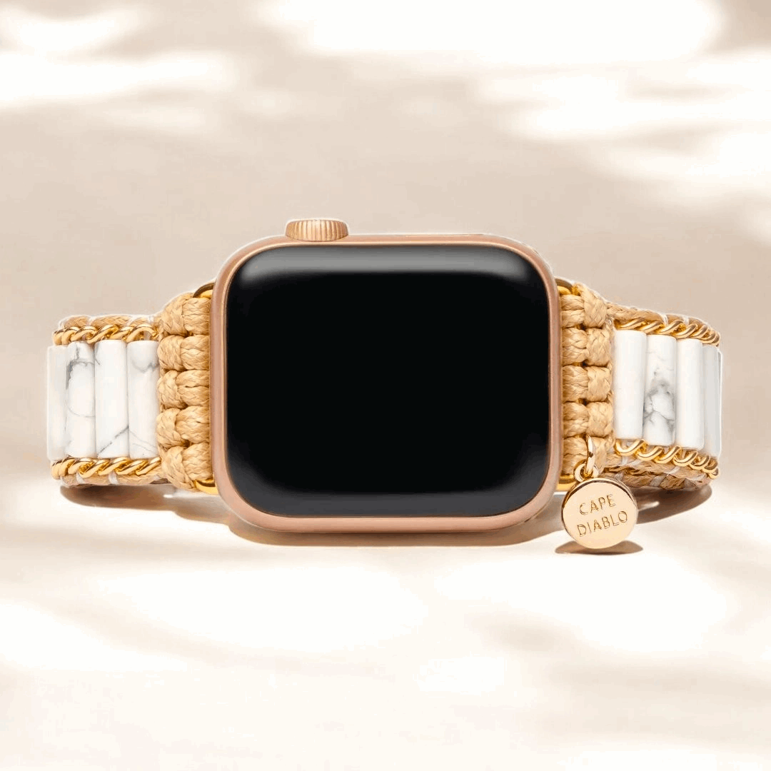 Heavenly Howlite Apple Watch Strap 