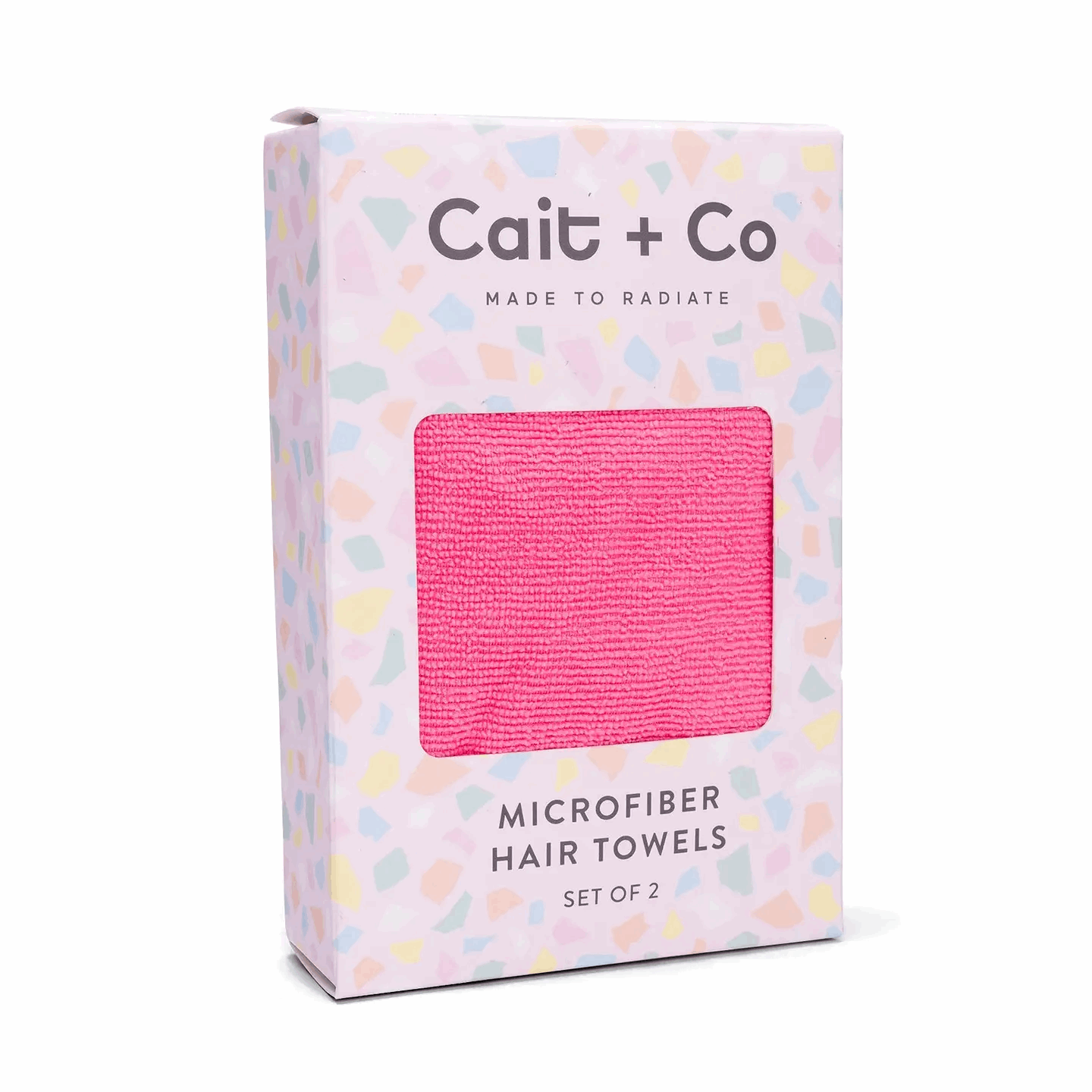 Microfiber Hair Towels - Set of 2