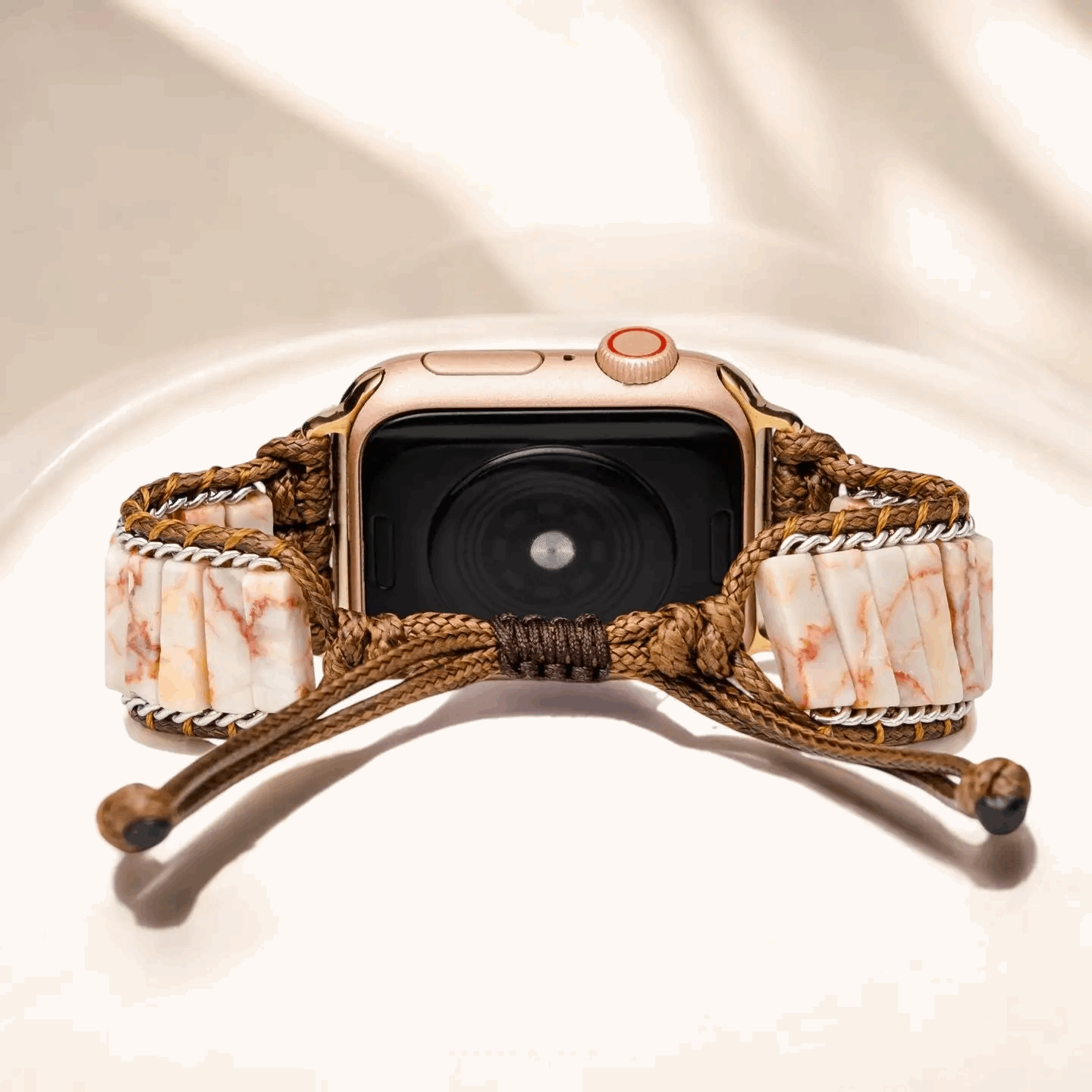 Delicate Imperial Jasper Apple Watch Strap