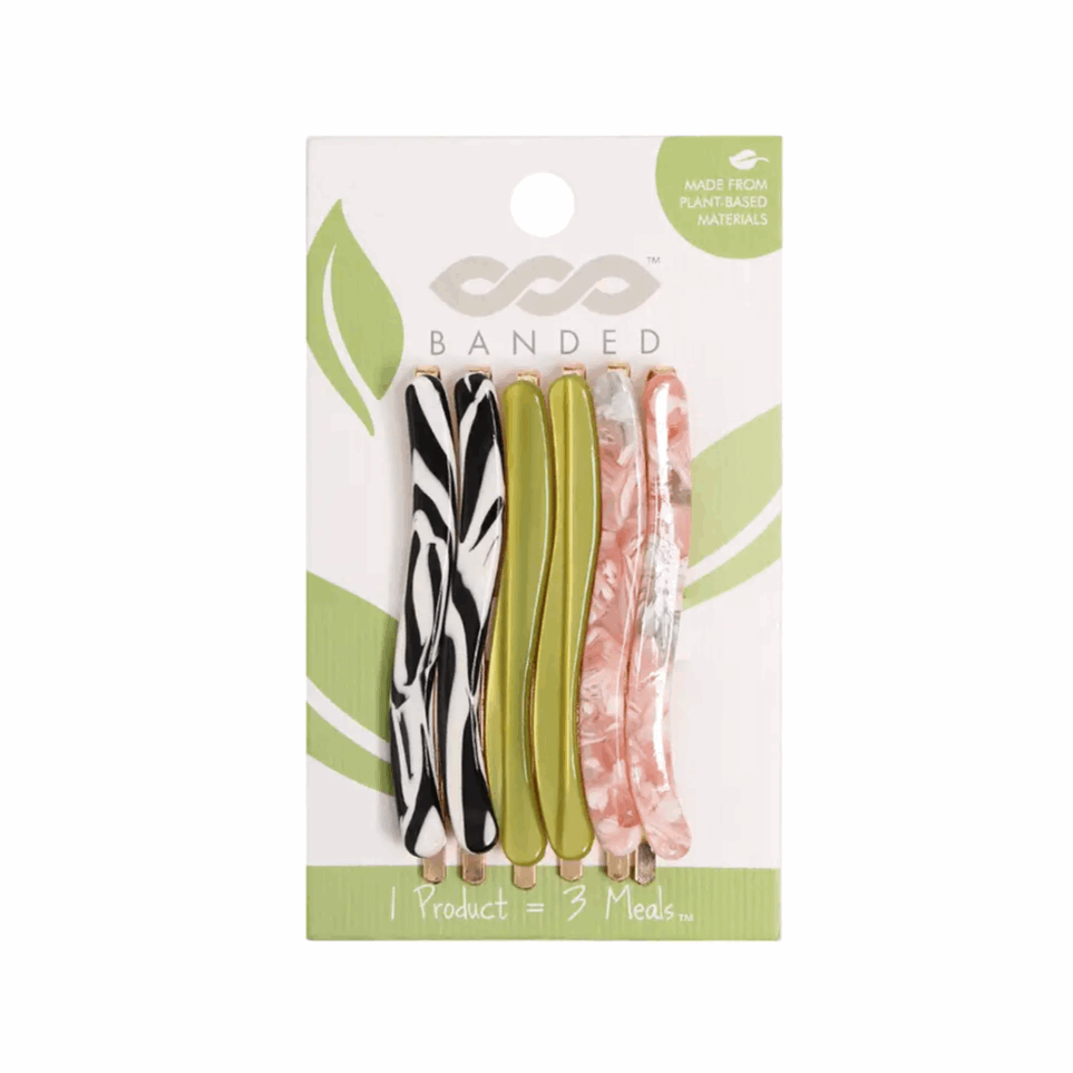 Nature Chic - 6 Pack Bobby Pins