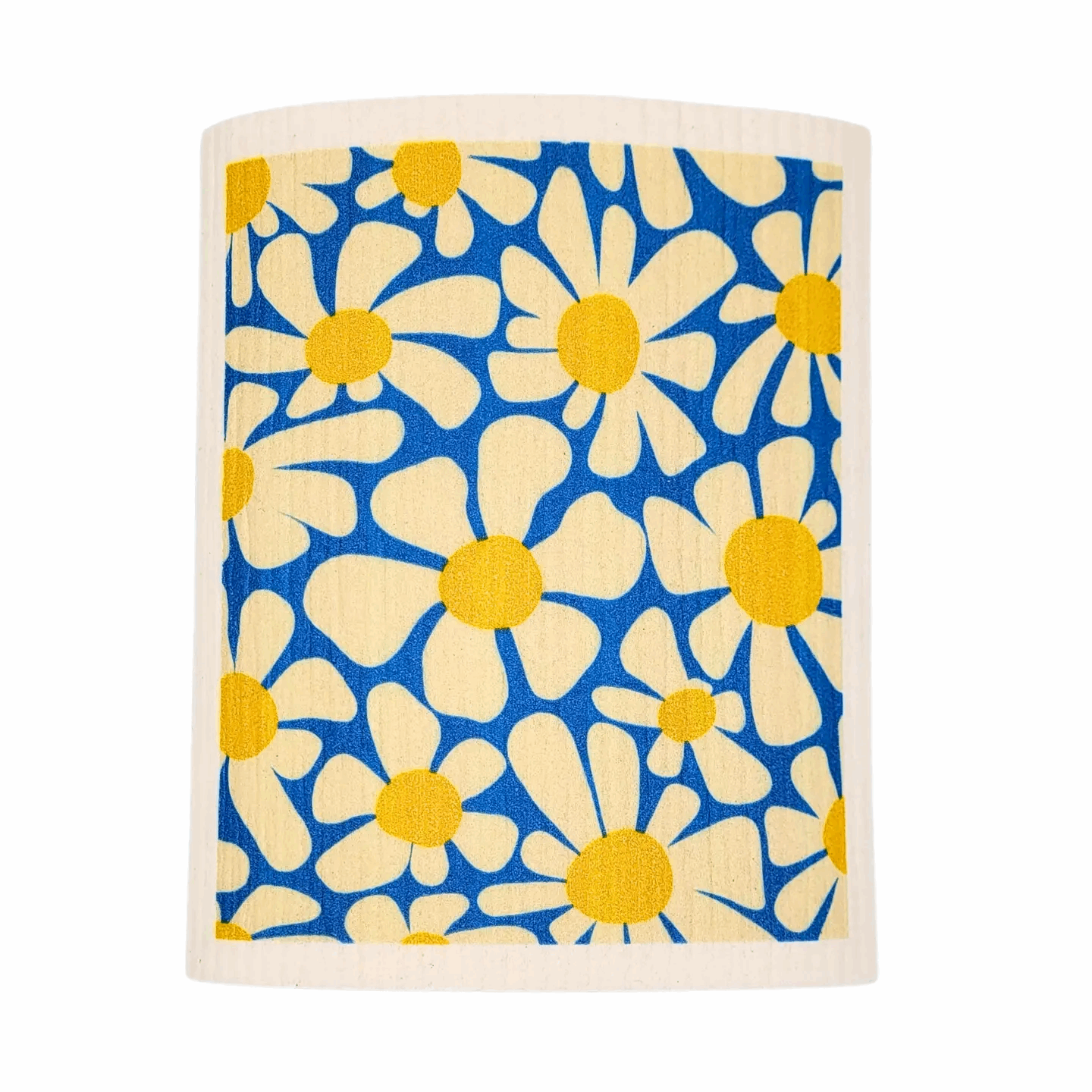 Daisy Blue Sky Swedish Dishcloth