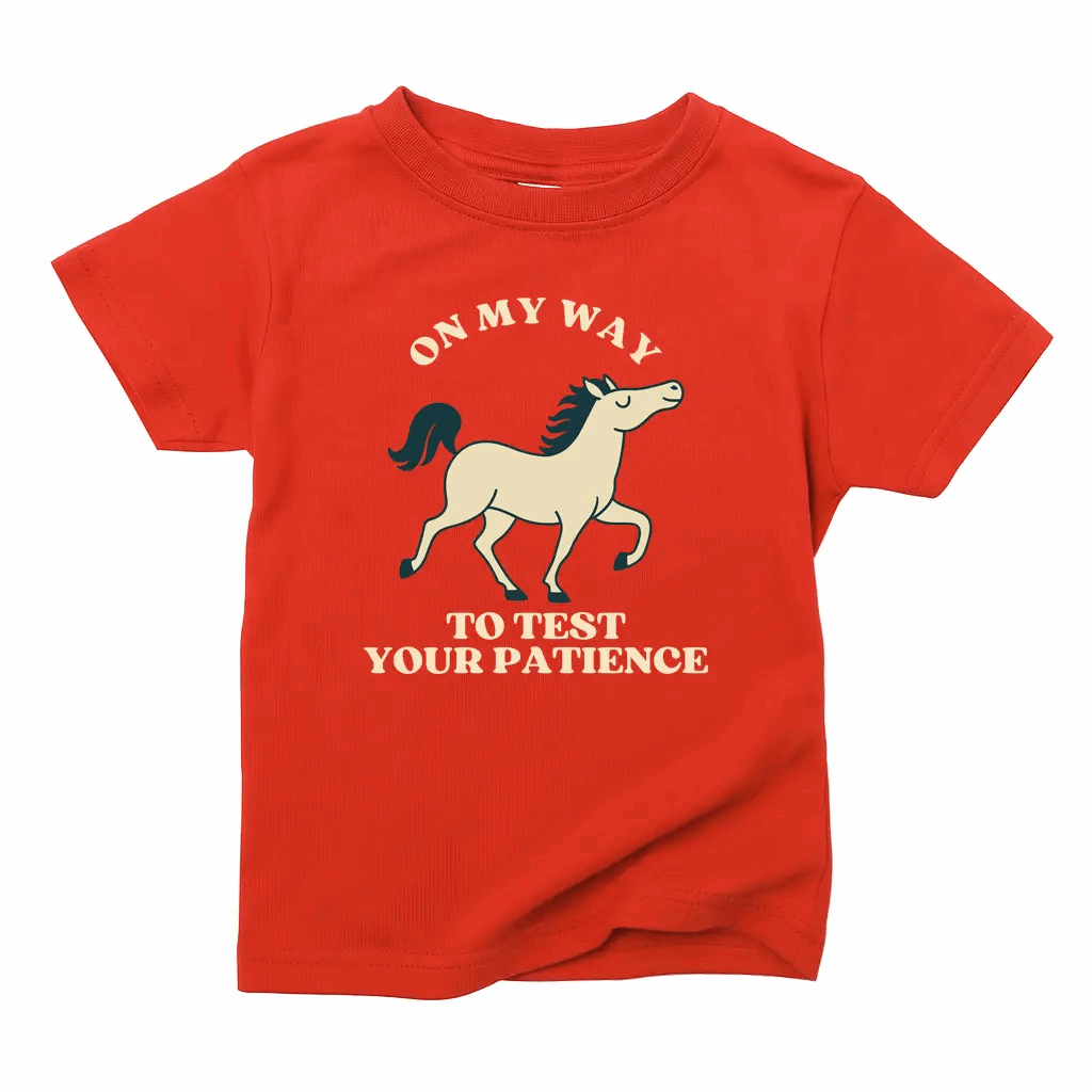 On Your Way to Test Your Patience Tee