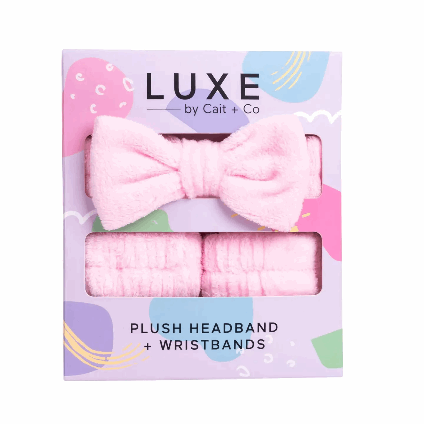 Plush Headband and Wristband Set