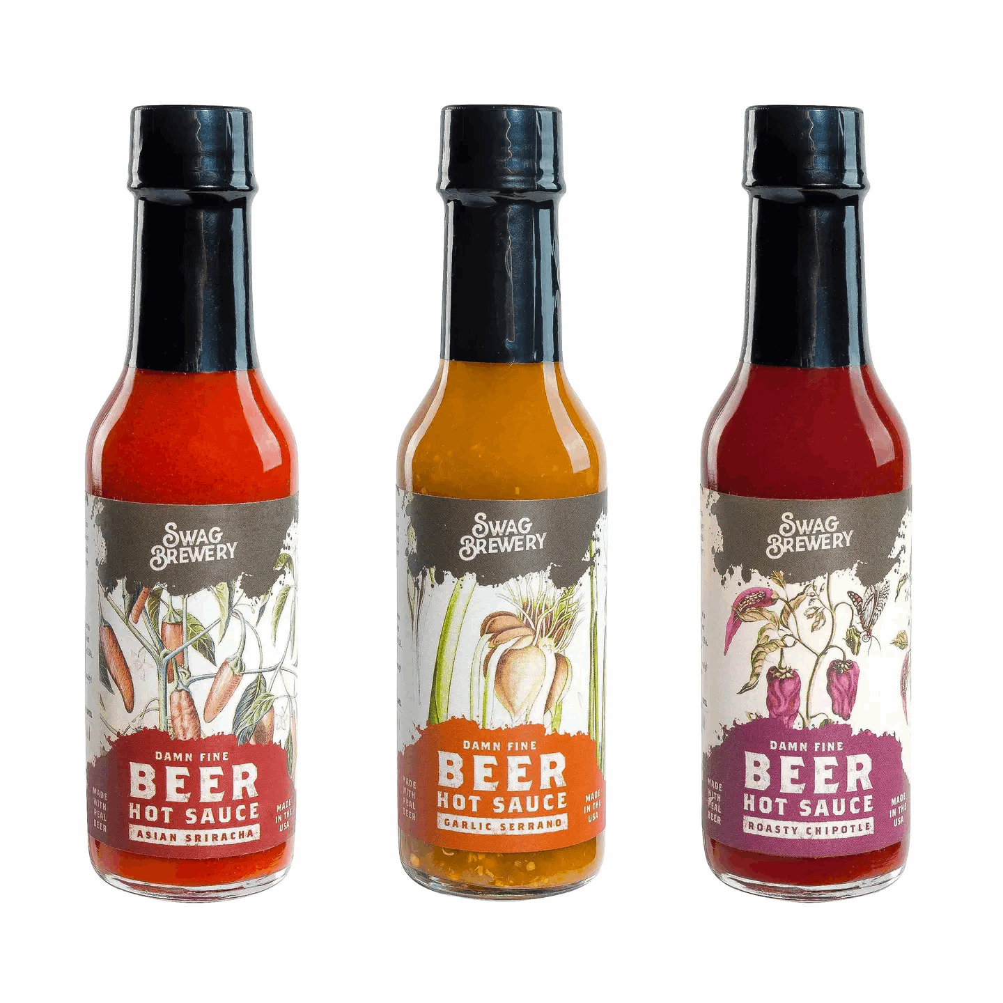 Beer Infused Hot Sauces