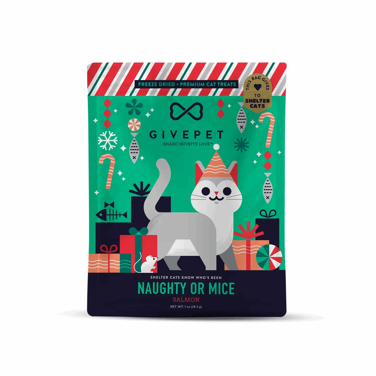 Naughty or Mice - Salmon Cat Treats