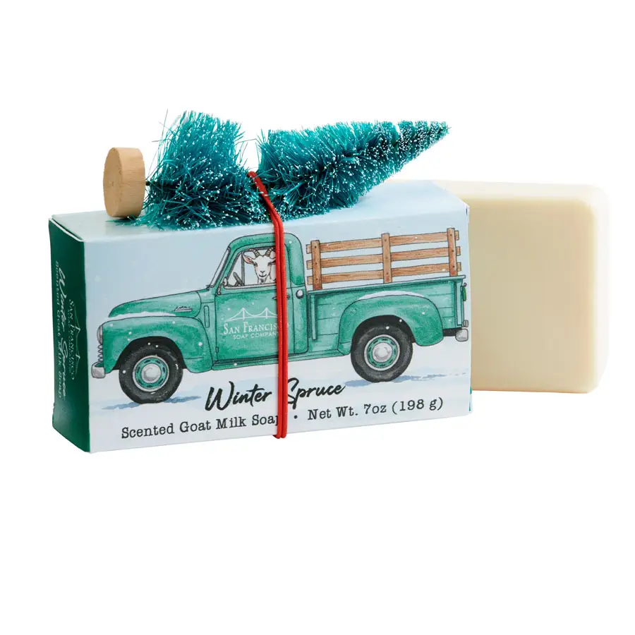 Winter Spruce Goat Milk Soap