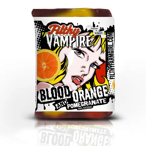 Filthy Vampire Blood Orange and Pomegranate Bar Soap