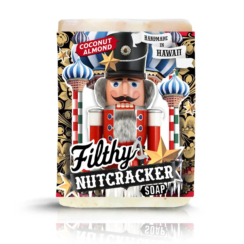 Filthy Nutcracker Coconut Almond Bar Soap