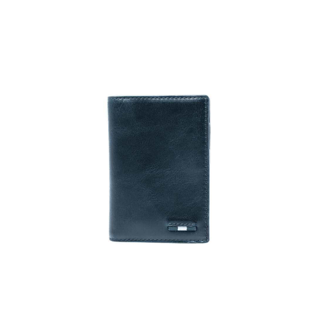 Milwaukee Boot Co. Tripoli Slim Bi-Fold Wallet - Navy