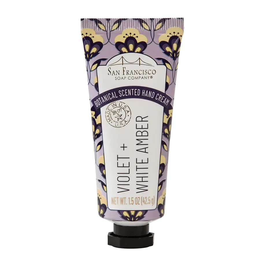 Violet and White Amber Hand Cream