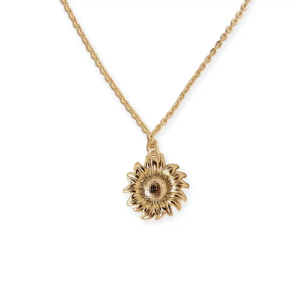 Sunflower Bloom Necklace