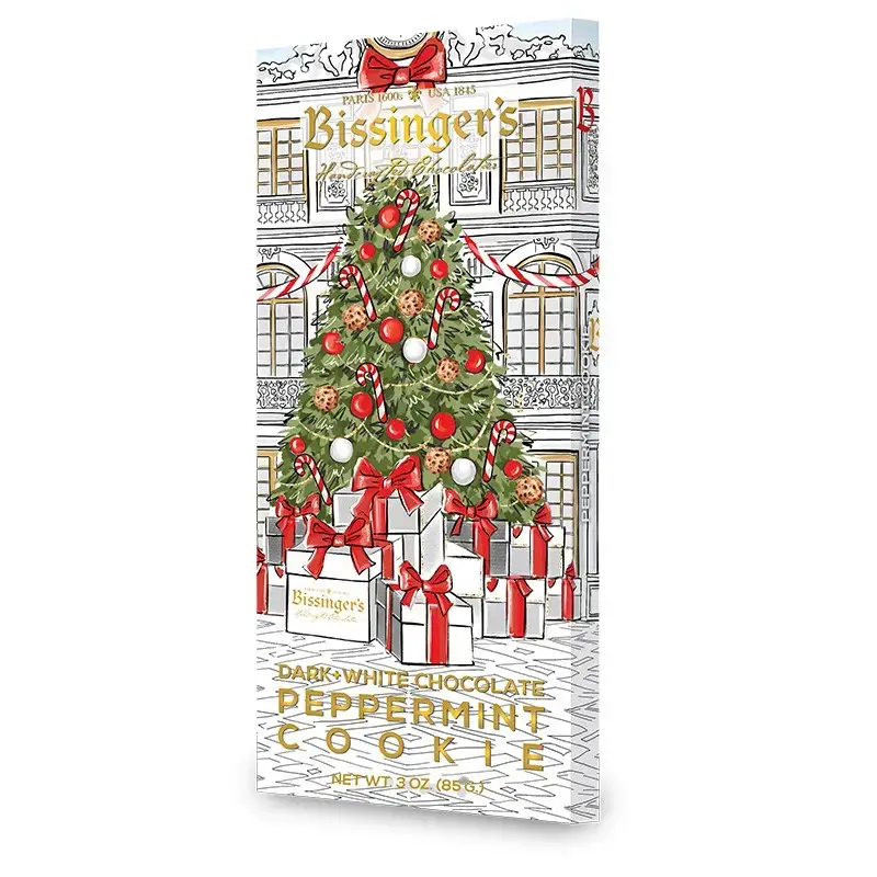 Bissinger's White & Dark Peppermint Cookie Bar - 3 oz