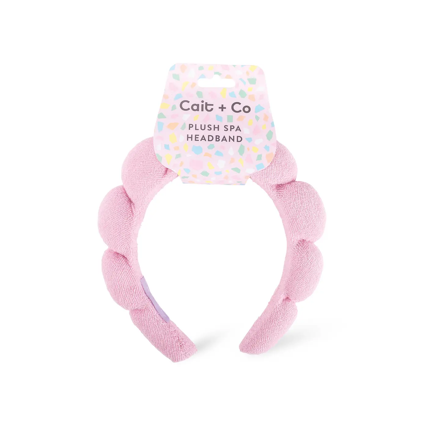 Plush Spa Headband - Pink