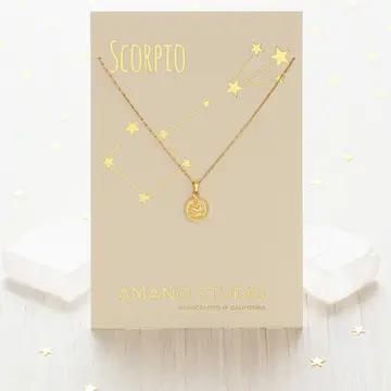 Zodiac Coin Necklace