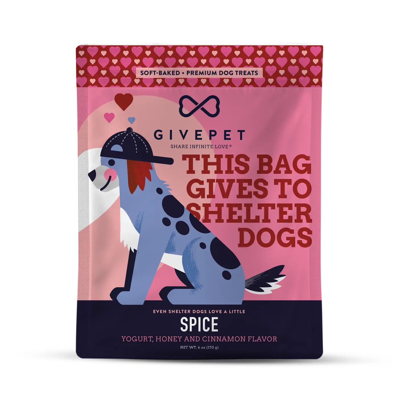 Valentine's Day "Spice" Dog Treats - Yogurt, Honey and Cinnamon Dog Treats