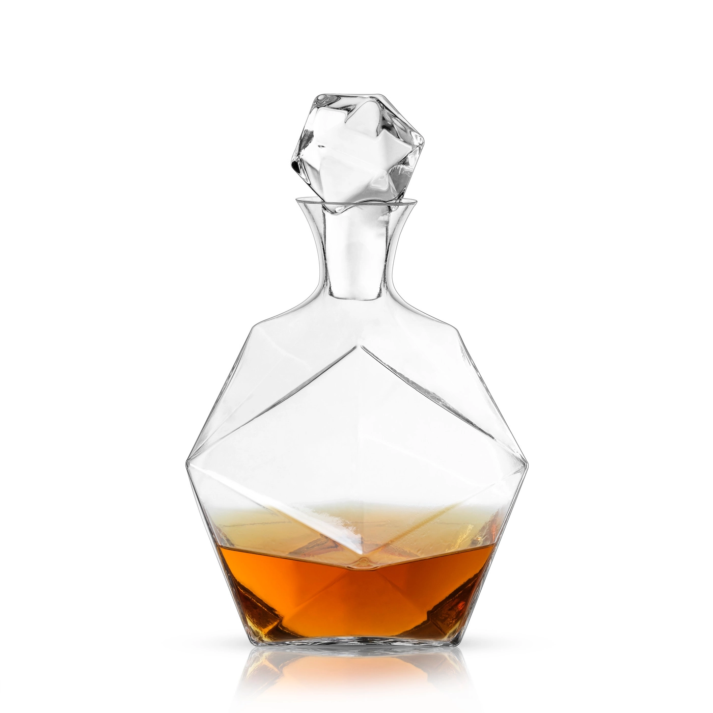 Seneca Faceted Crystal Decanter