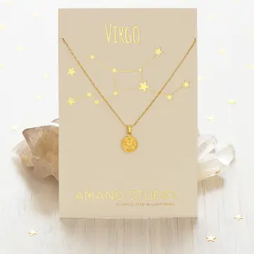 Zodiac Coin Necklace