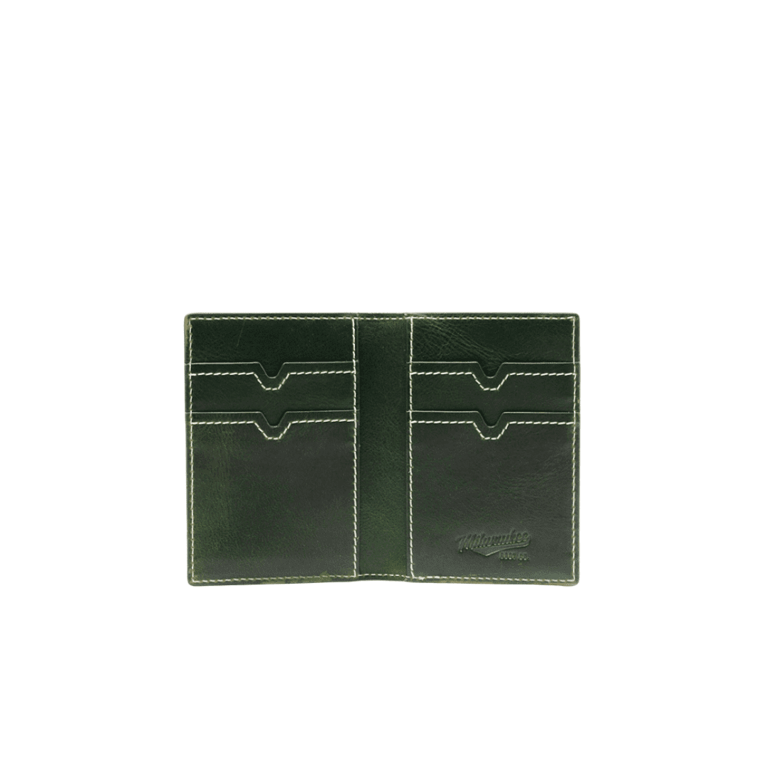 Milwaukee Boot Co. Tripoli Slim Bi-Fold Wallet - Green