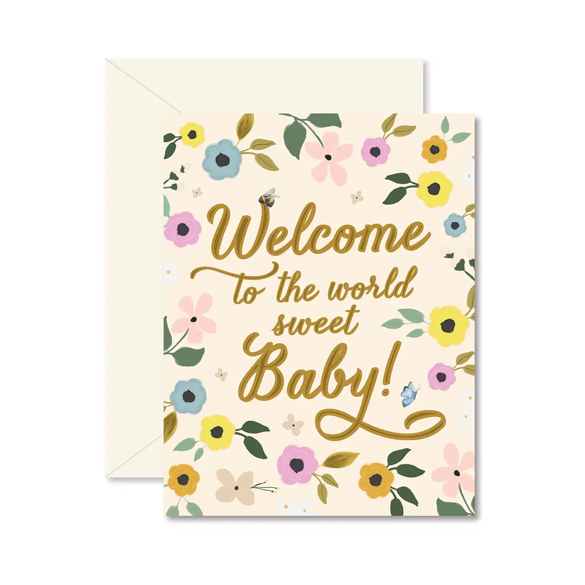 Welcome to the World Sweet Baby Card