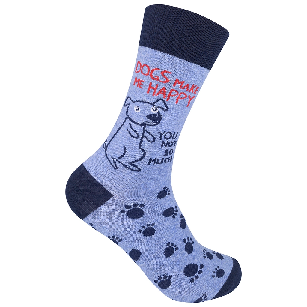 Dogs Make Me Happy Socks