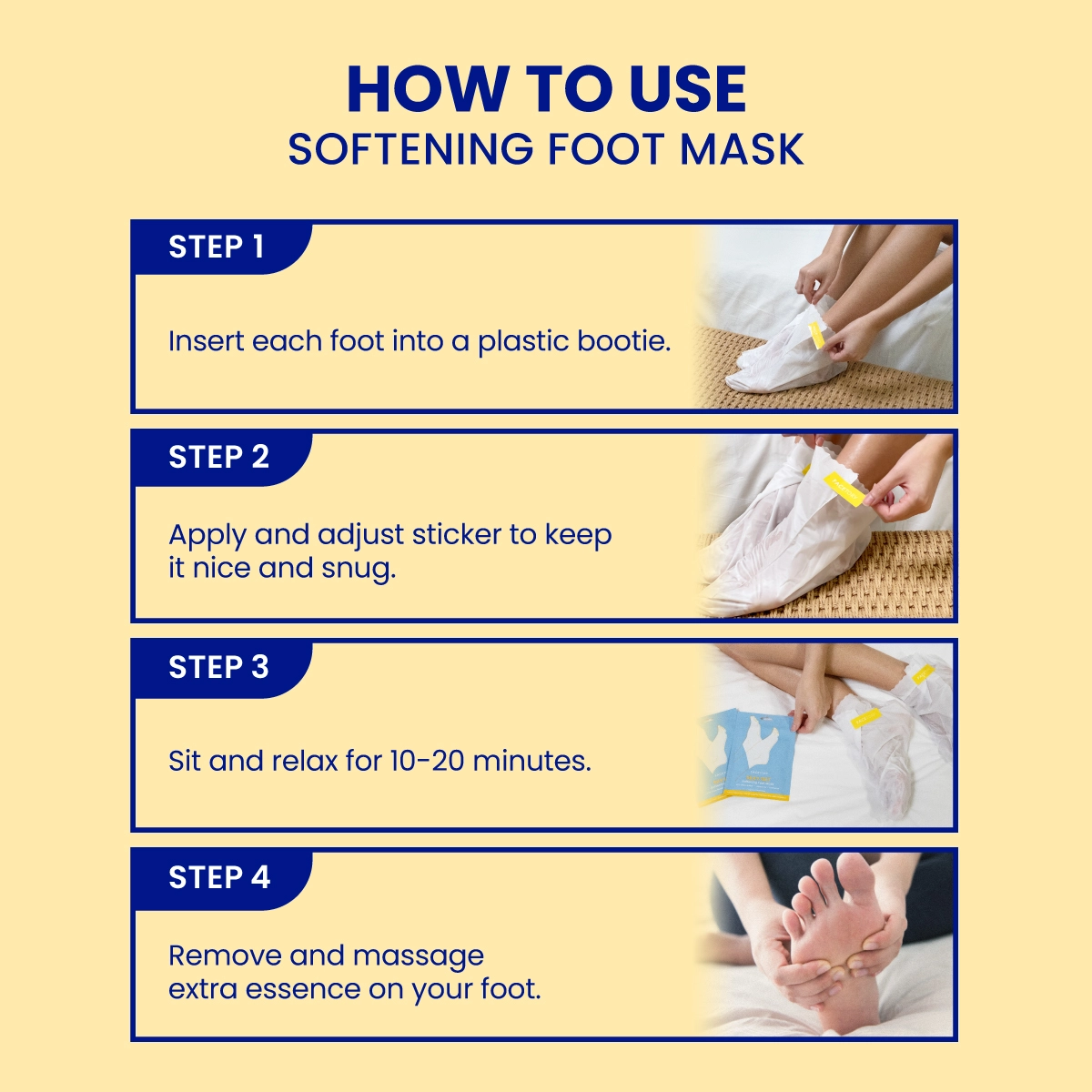 Silky Feet Softening Foot Mask