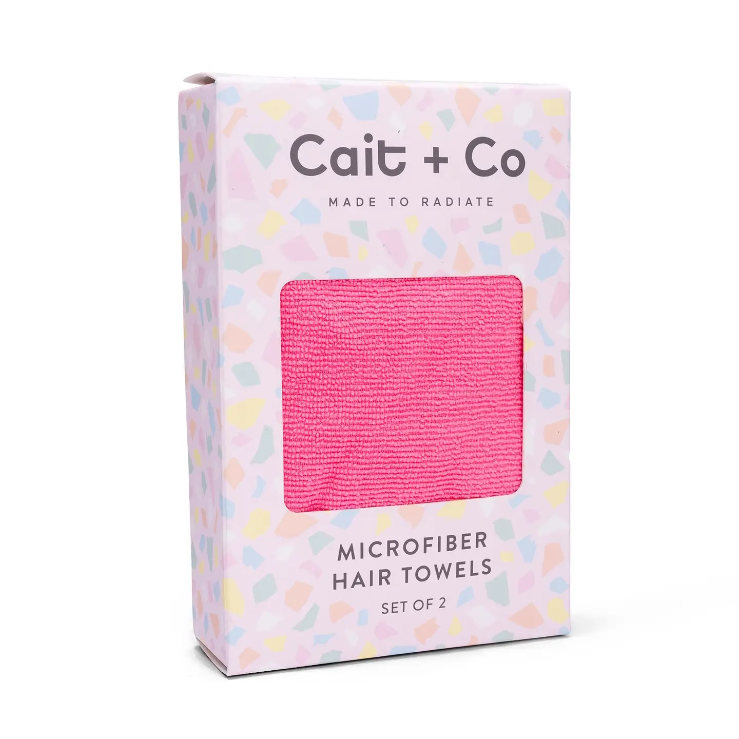 Microfiber Hair Towels - Set of 2