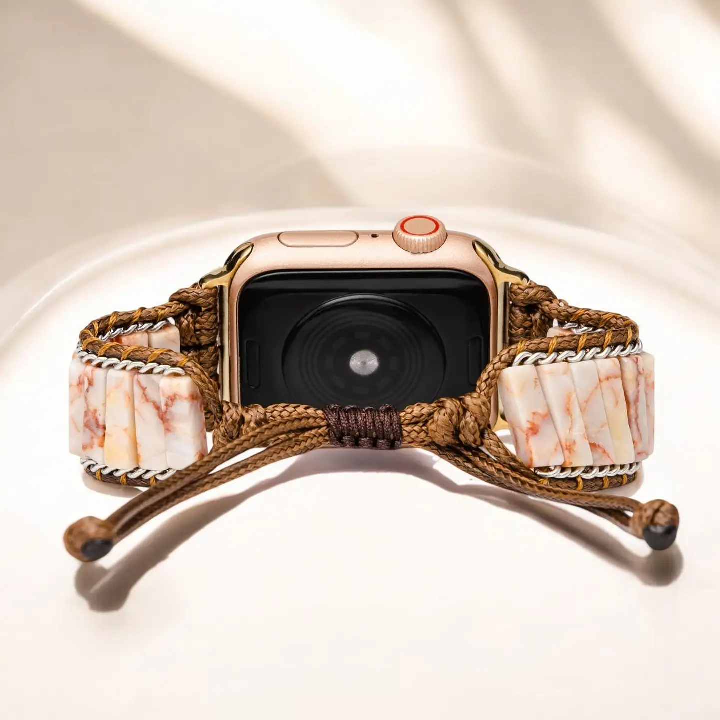Delicate Imperial Jasper Apple Watch Strap