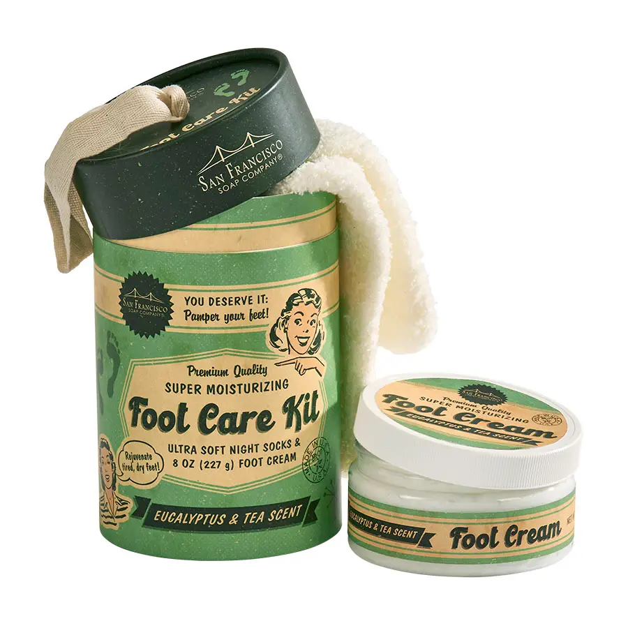 Retro Eucalyptus and Tea Foot Care Kit