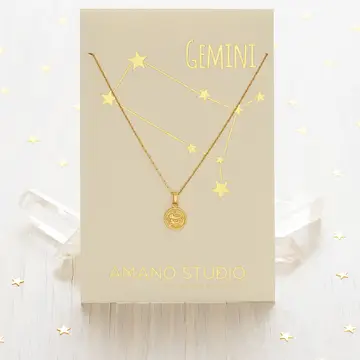 Zodiac Coin Necklace