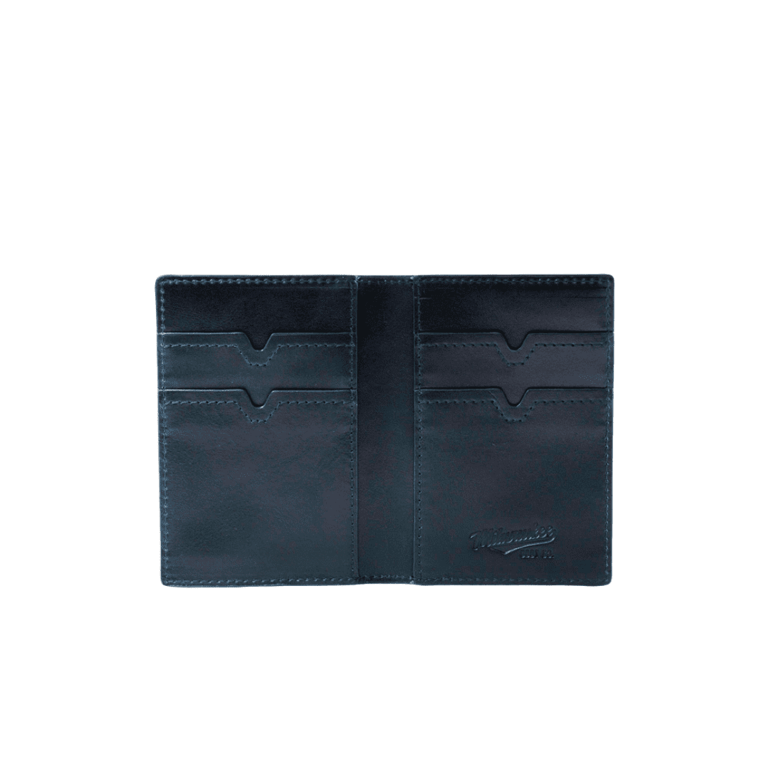 Milwaukee Boot Co. Tripoli Slim Bi-Fold Wallet - Navy