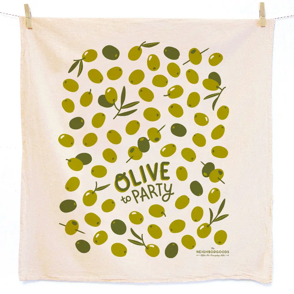Olive With a Twist - Tea Towel Set of 2