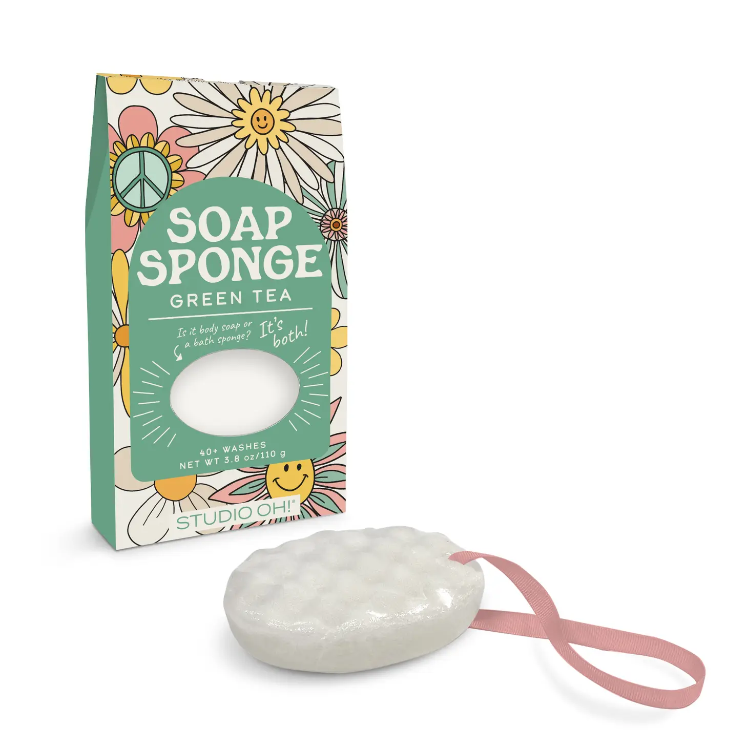 Green Tea Soap Sponge