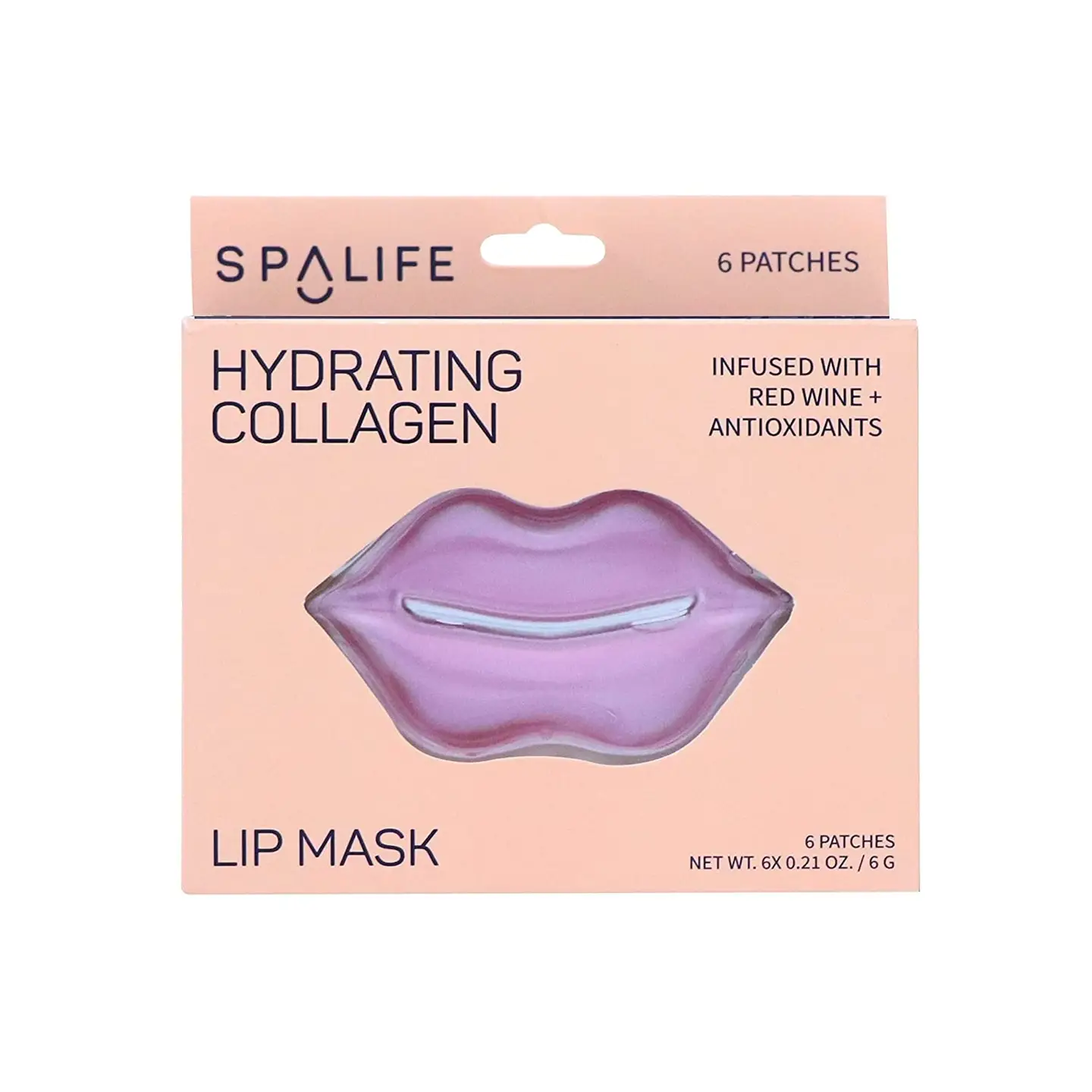 Hydrating Collagen Lip Masks - 6 Pack