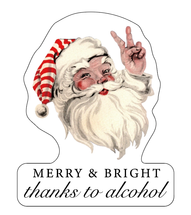 Merry and Bright Thanks to Alcohol