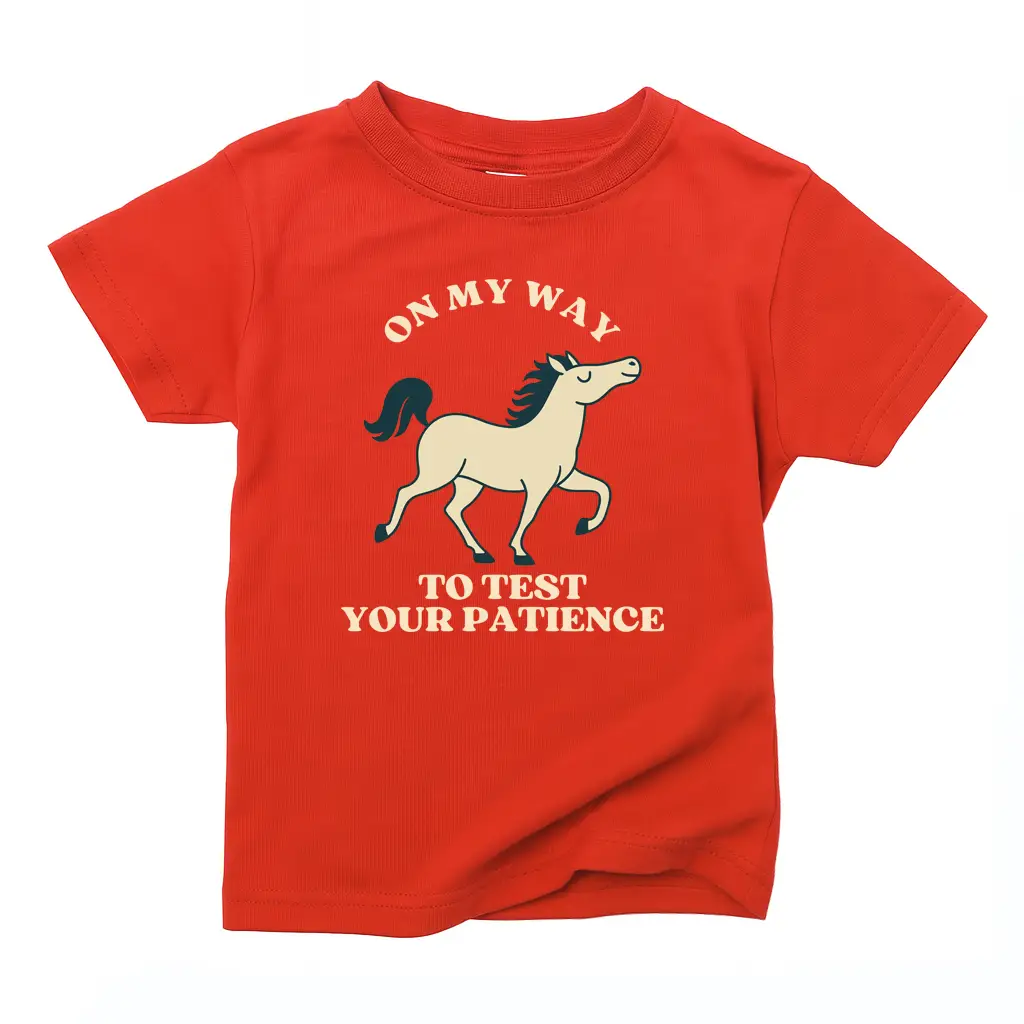 On Your Way to Test Your Patience Tee