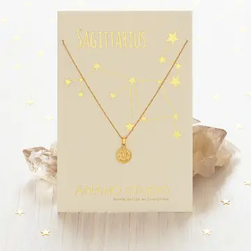 Zodiac Coin Necklace