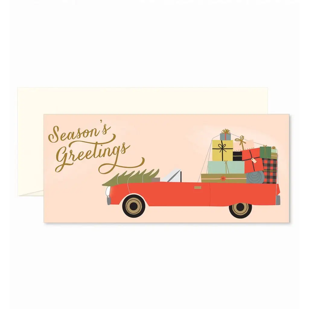 Season's Greetings Convertible Greeting Card