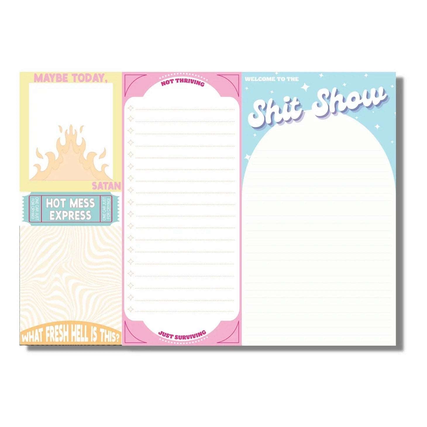 Shit Show Notepad Set