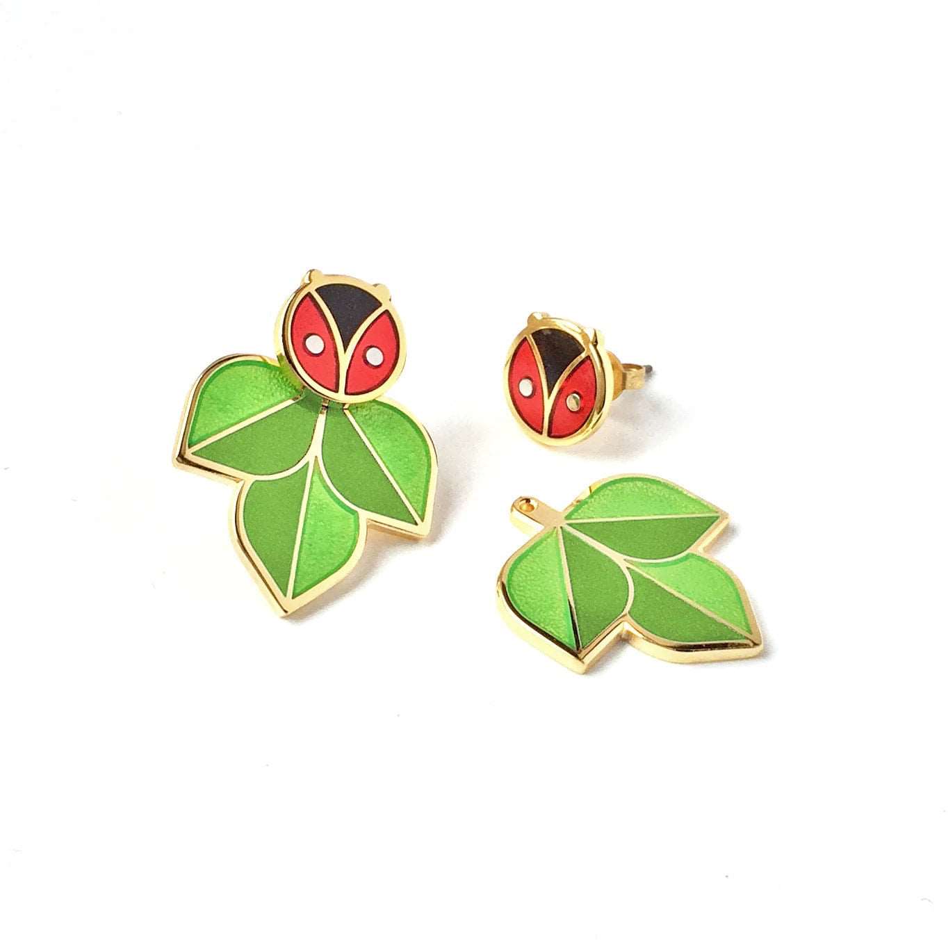 Coccinella Ladybug Earrings