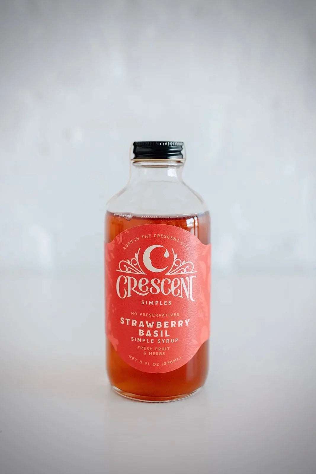 Strawberry Basil Cocktail Syrup