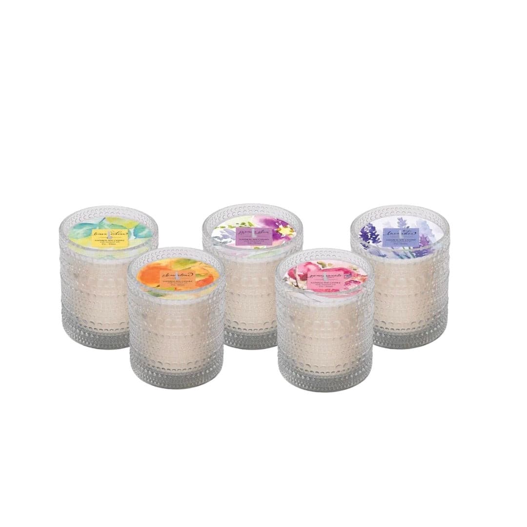 Crystal Vessel Soy Candles